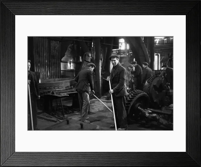 Framed Print : Tinplate Workers Framed Print : Tinplate Workers