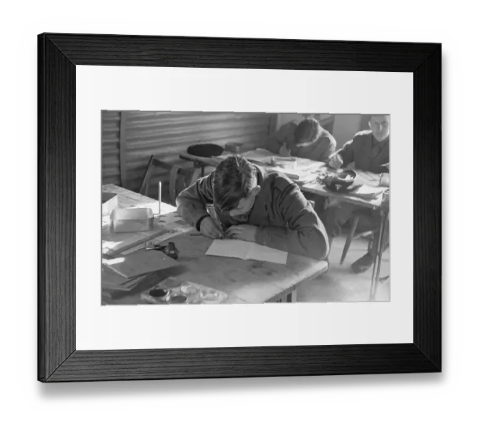 Framed Print : Army Training School Framed Print : Army Training School