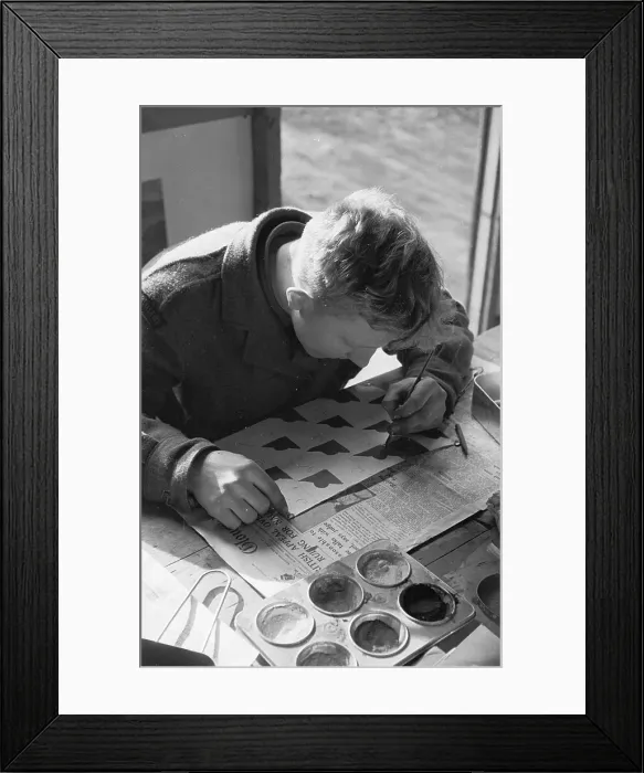 Framed Print : Army Training School Framed Print : Army Training School