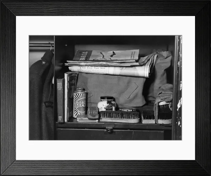 Framed Print : Army Locker Framed Print : Army Locker