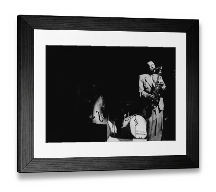 Framed Print : Lester Young Framed Print : Lester Young