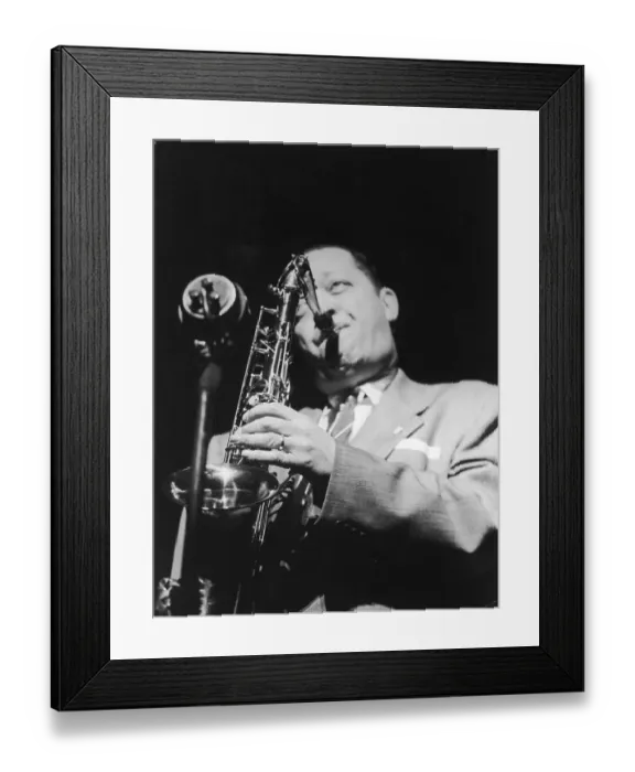 Framed Print : Lester Young Framed Print : Lester Young