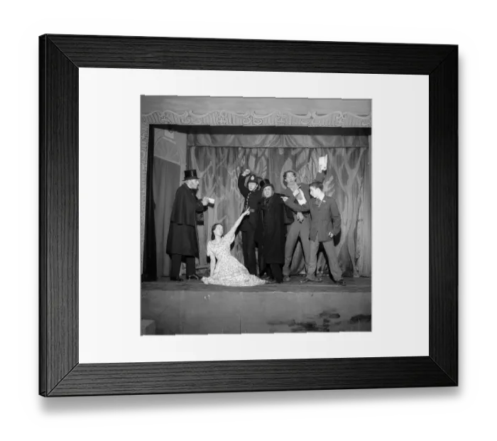 Framed Print : There's The Villain Framed Print : There's The Villain
