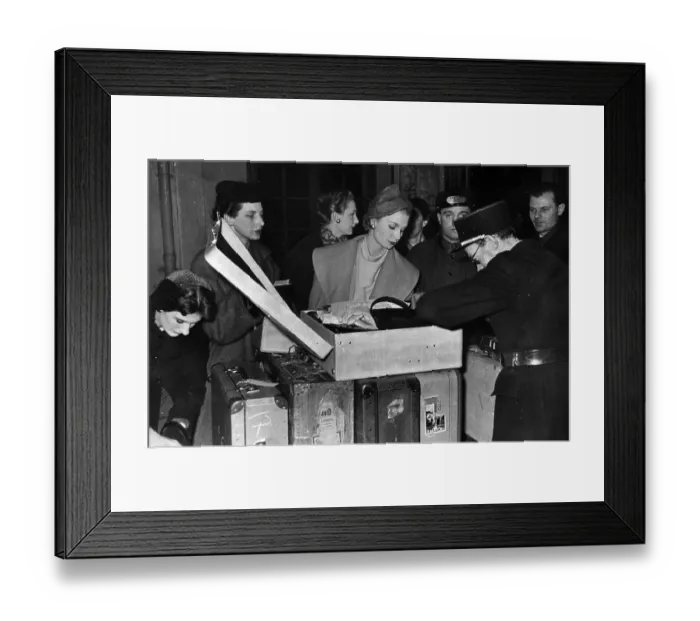 Framed Print : Looking In Luggage Framed Print : Looking In Luggage