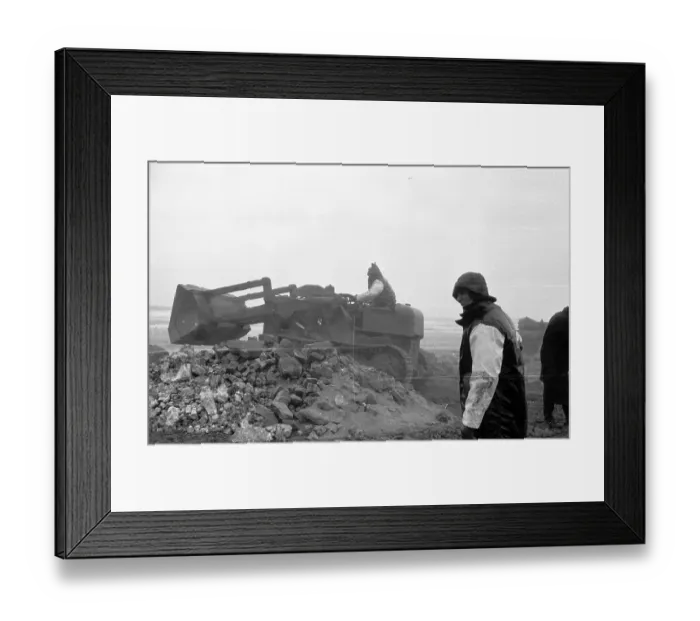 Framed Print : Clearing Debris Framed Print : Clearing Debris