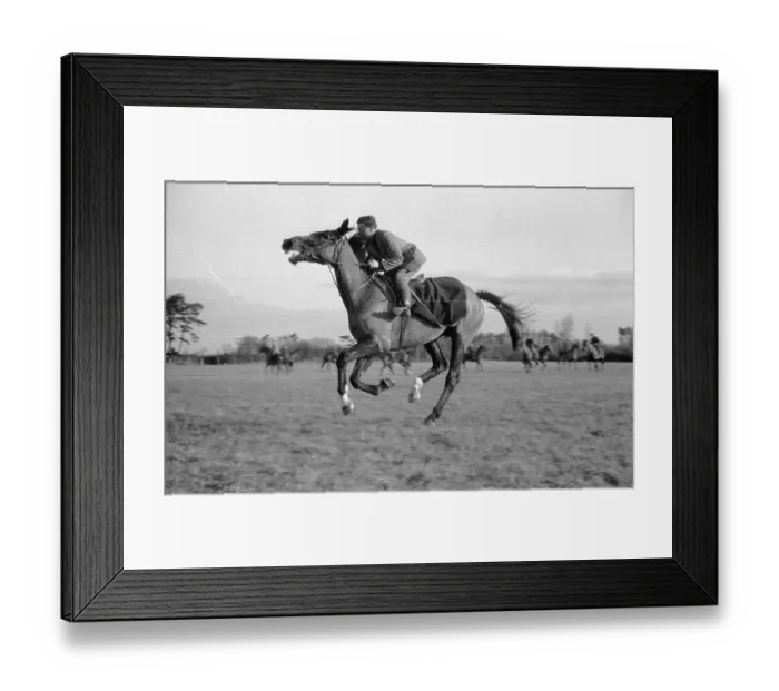 Framed Print : Race Training