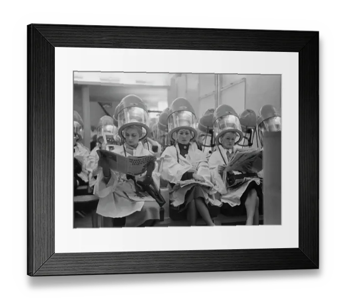 Framed Print : Under The Dryers Framed Print : Under The Dryers