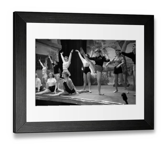 Framed Print : Dance Rehearsal Framed Print : Dance Rehearsal