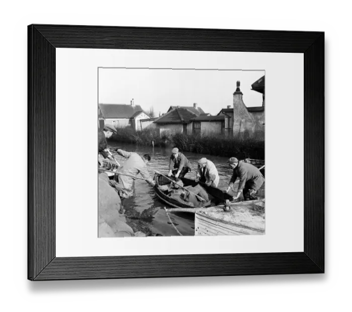 Framed Print : Delivering Sandbags Framed Print : Delivering Sandbags