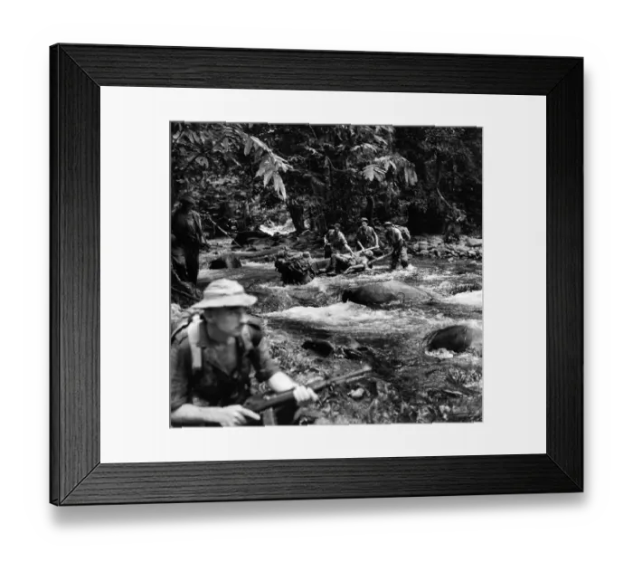 Framed Print : Rescue In Malaya Framed Print : Rescue In Malaya