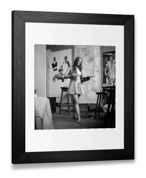 Framed Print : Play-Dress
