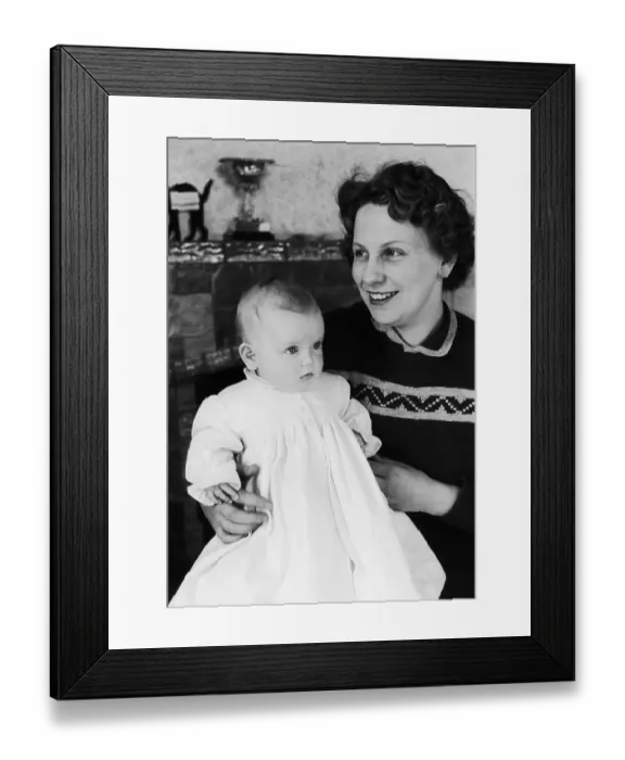 Framed Print : Mrs O'Brien Framed Print : Mrs O'Brien