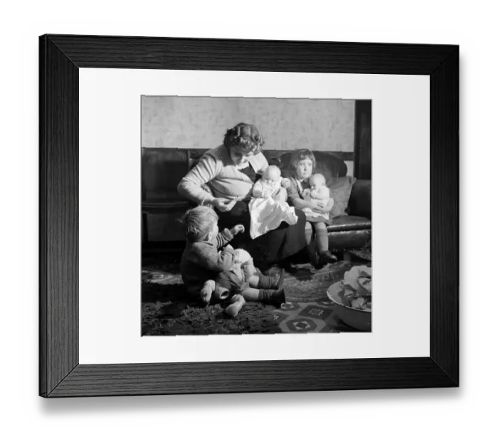 Framed Print : Babysitting Framed Print : Babysitting