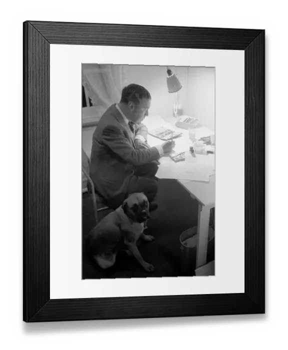 Framed Print : Hartnell At Work Framed Print : Hartnell At Work