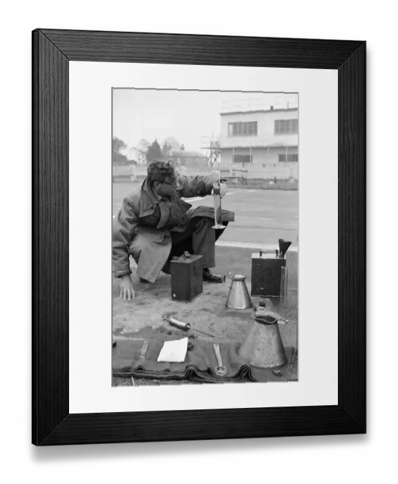 Framed Print : Petrol Test Framed Print : Petrol Test