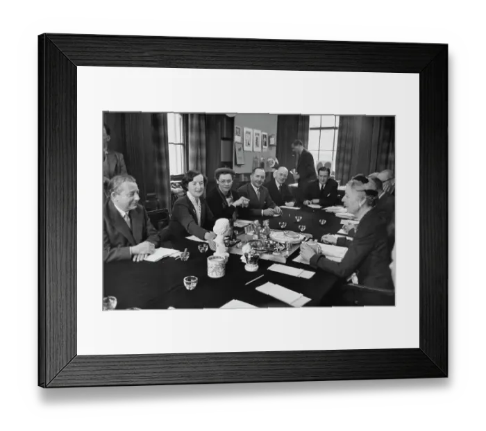Framed Print : Coronation Committee, 1953 Framed Print : Coronation Committee, 1953