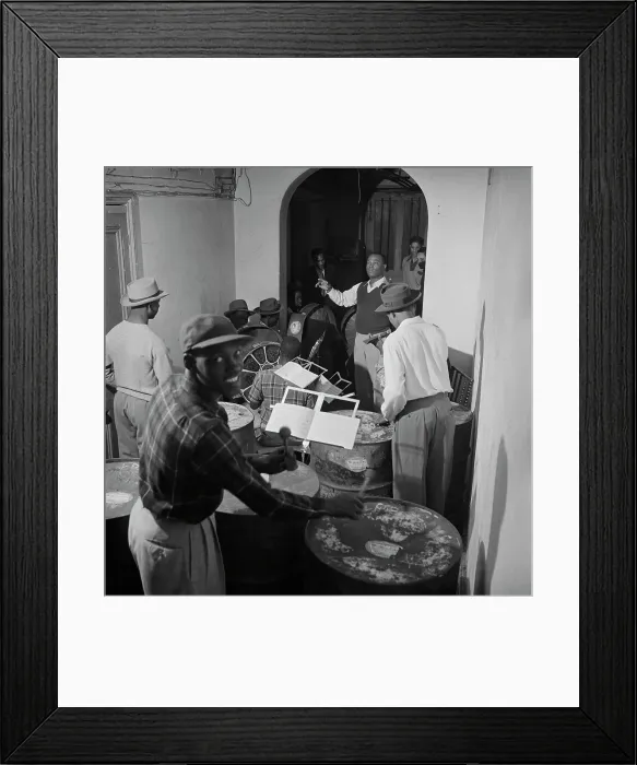 Framed Print : Steel Drum Band Framed Print : Steel Drum Band