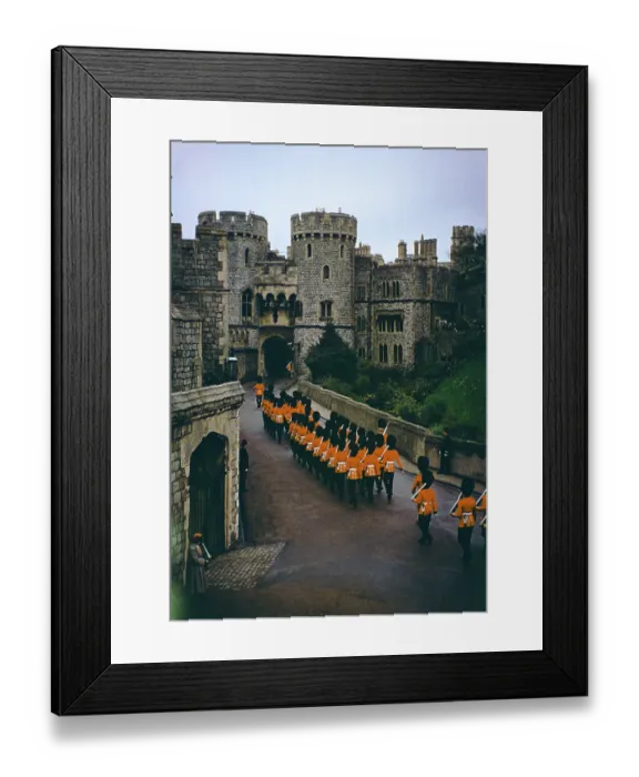 Framed Print : Guards At Windsor Framed Print : Guards At Windsor