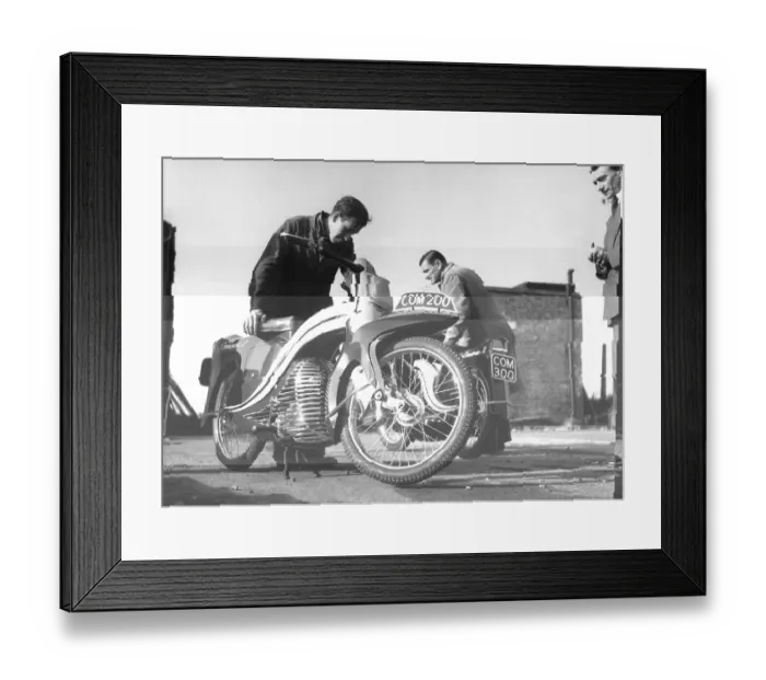 Framed Print : Commander Bike Framed Print : Commander Bike