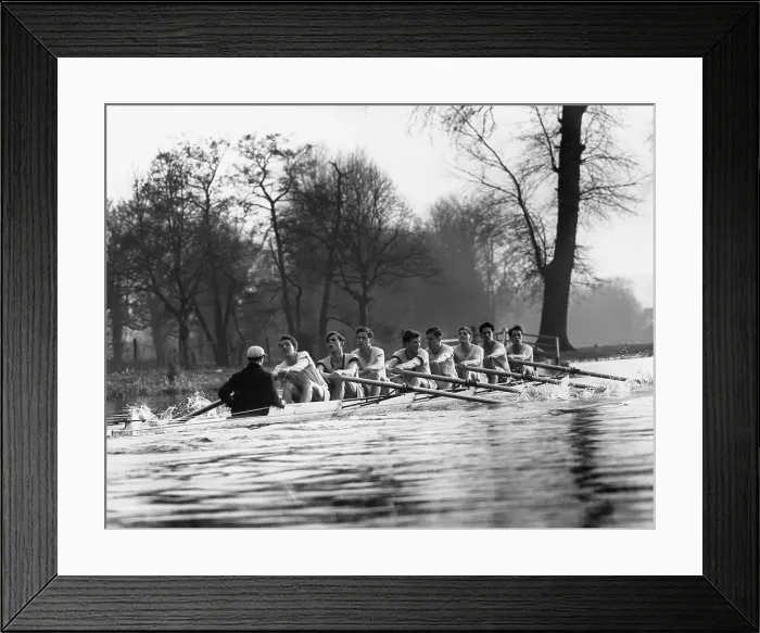 Framed Print : Oxford Crew Framed Print : Oxford Crew