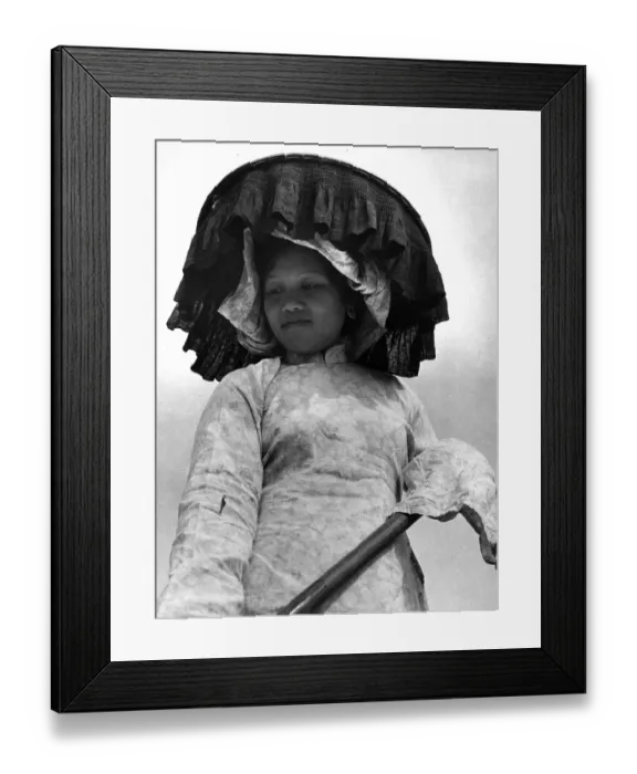 Framed Print : Malayan Woman