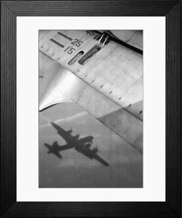Framed Print : Aircraft Shadow