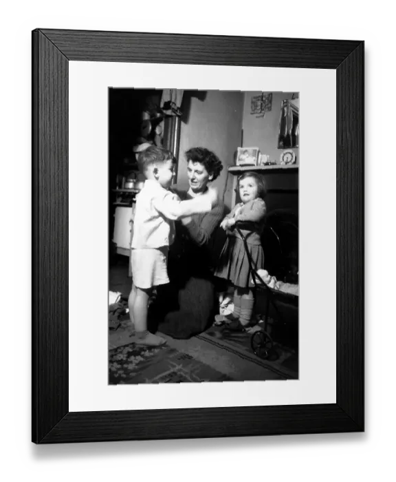 Framed Print : Family Christmas Framed Print : Family Christmas
