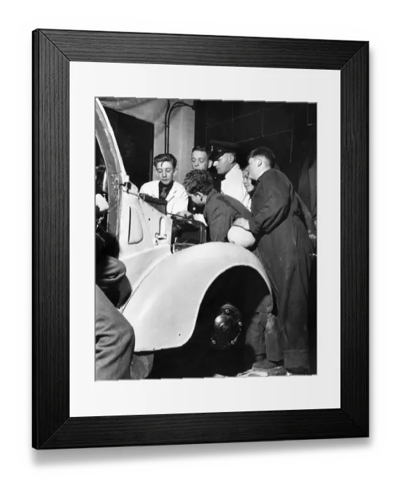 Framed Print : Mechanics Class Framed Print : Mechanics Class