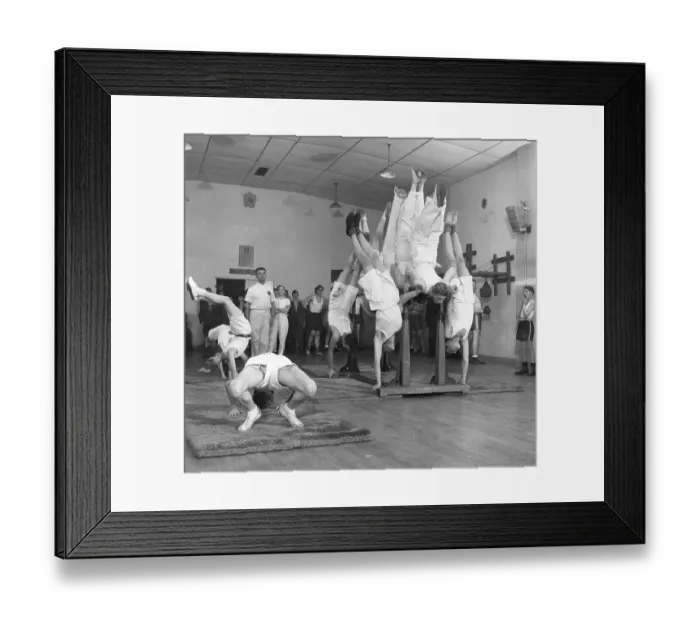 Framed Print : Gymnastics Framed Print : Gymnastics