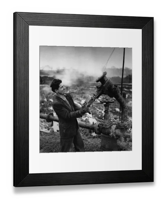 Framed Print : Gas From Coal Framed Print : Gas From Coal