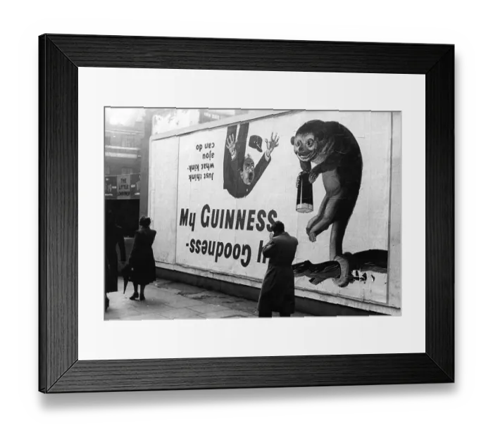 Framed Print : Guinness Poster Framed Print : Guinness Poster