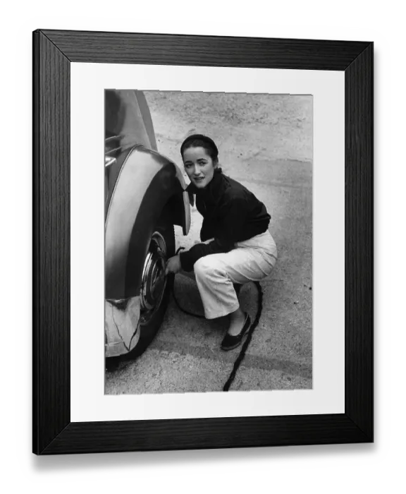 Framed Print : Petrol Popsy Framed Print : Petrol Popsy