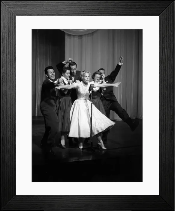 Framed Print : Betty Hutton On Stage Framed Print : Betty Hutton On Stage