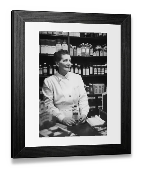Framed Print : Pharmacist Framed Print : Pharmacist
