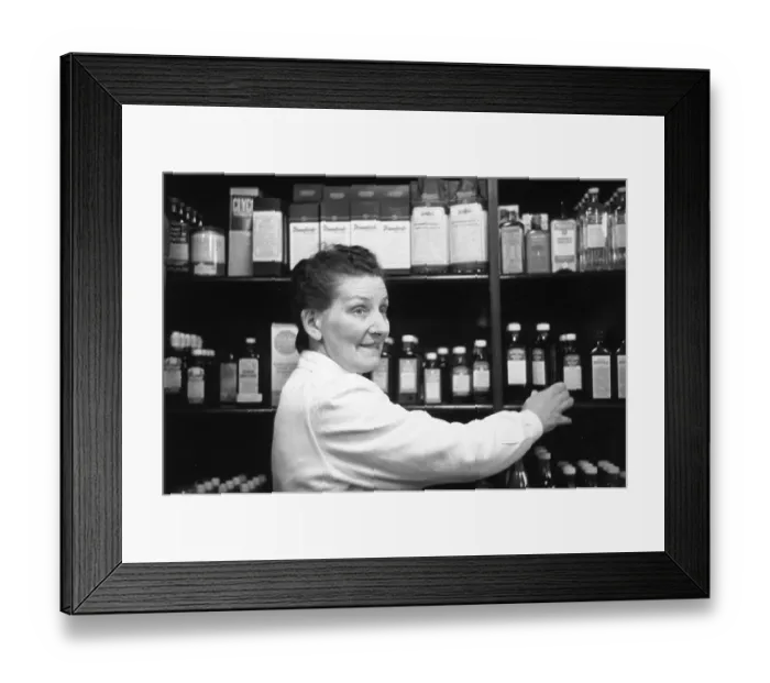 Framed Print : Pharmacist Framed Print : Pharmacist