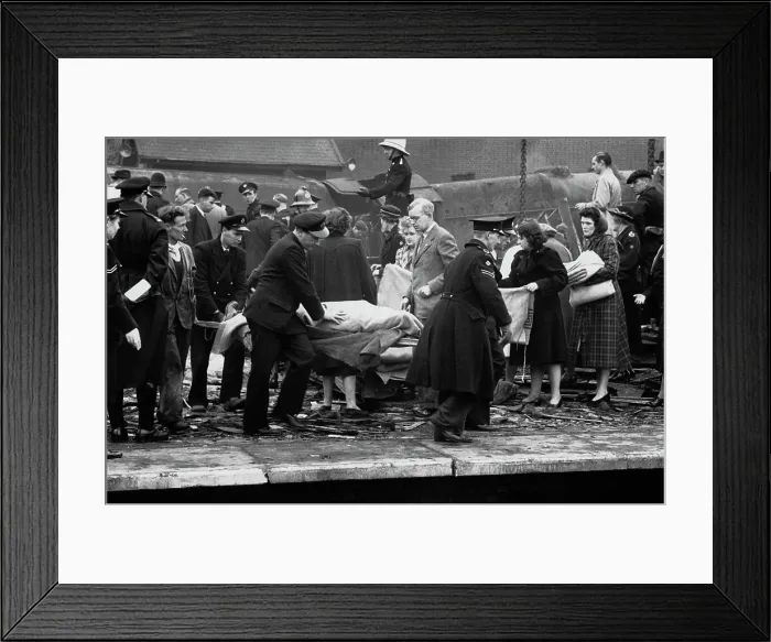 Framed Print : Harrow Crash Framed Print : Harrow Crash