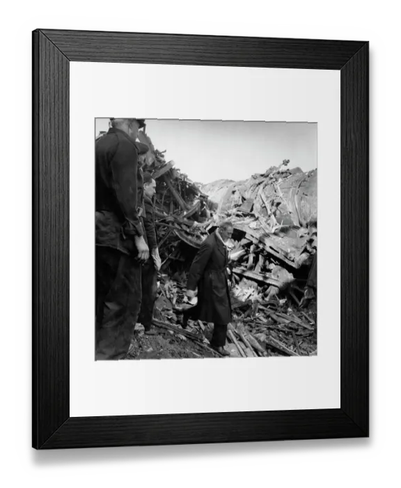 Framed Print : Harrow Crash Framed Print : Harrow Crash