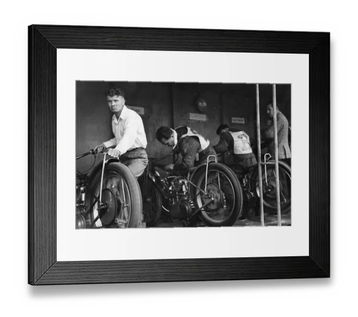 Framed Print : Birmingham Bikers Framed Print : Birmingham Bikers