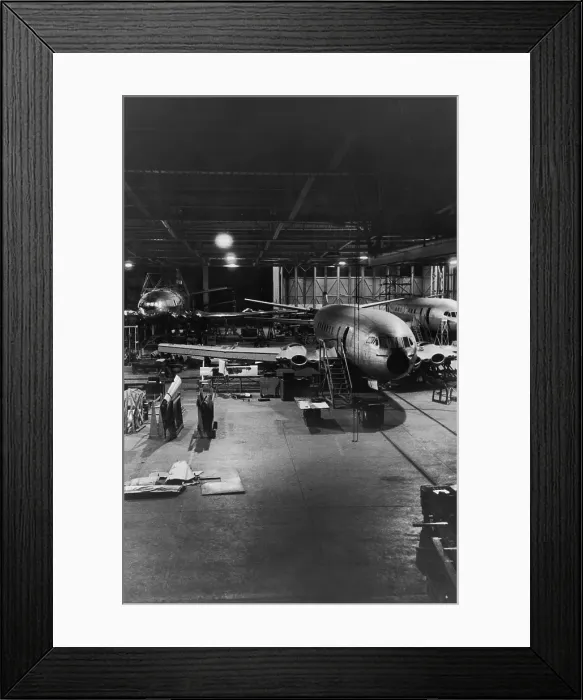 Framed Print : Factory At Night