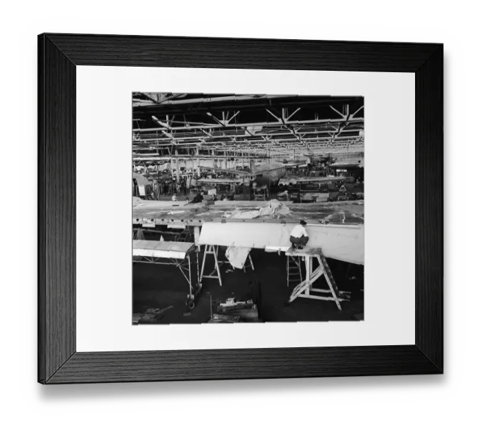 Framed Print : Aerospace Plant Framed Print : Aerospace Plant