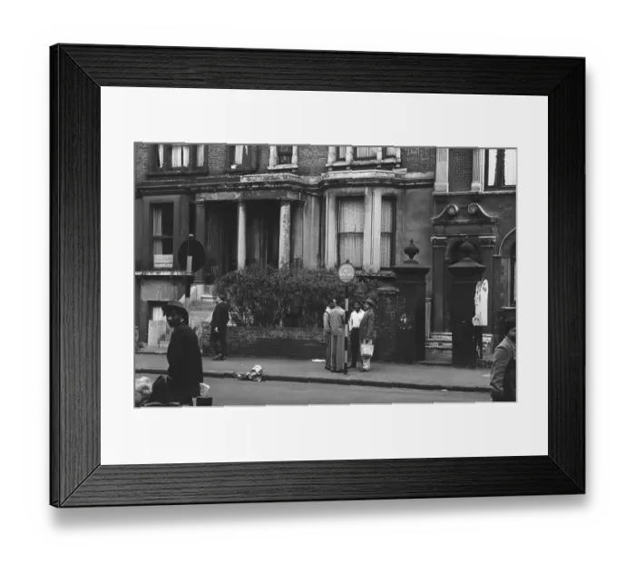 Framed Print : Brixton Street Framed Print : Brixton Street