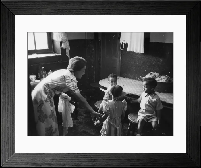 Framed Print : Brixton Slum Framed Print : Brixton Slum