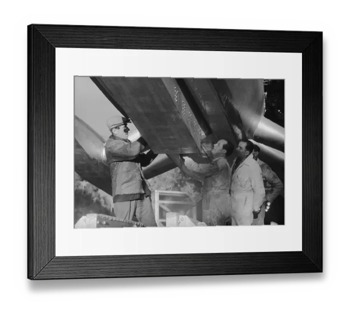 Framed Print : Working On Crusader Framed Print : Working On Crusader