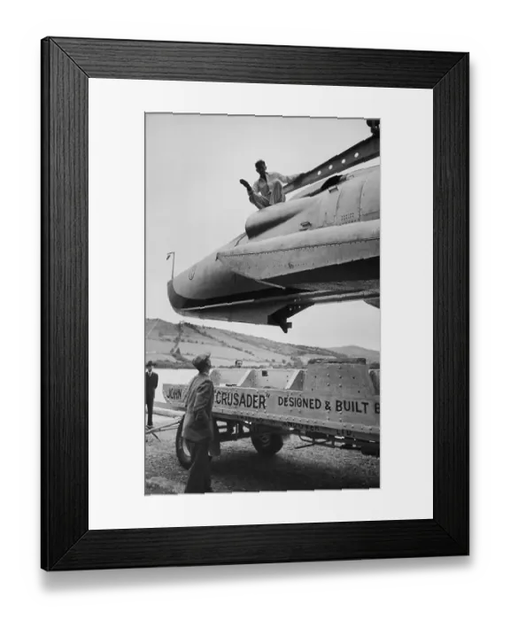 Framed Print : Crusader Arrives Framed Print : Crusader Arrives