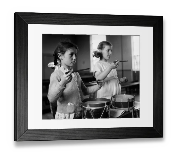 Framed Print : Drummer Girls Framed Print : Drummer Girls