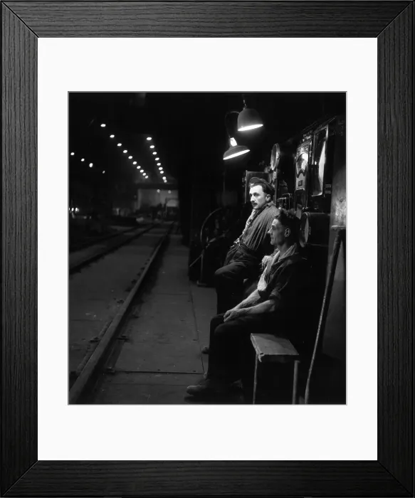 Framed Print : Steelworkers Framed Print : Steelworkers
