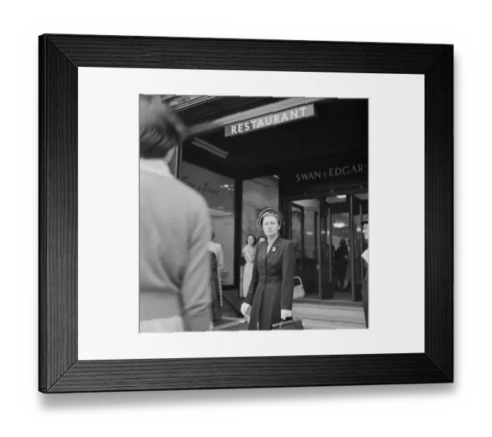 Framed Print : Waiting Outside Framed Print : Waiting Outside