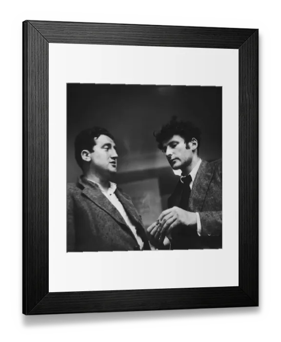 Framed Print : Freud And Behan