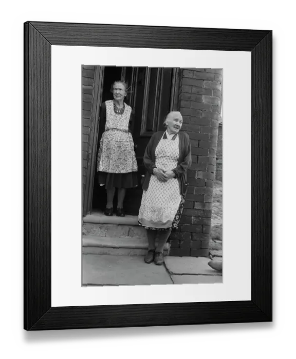 Framed Print : Lancashire Women Framed Print : Lancashire Women