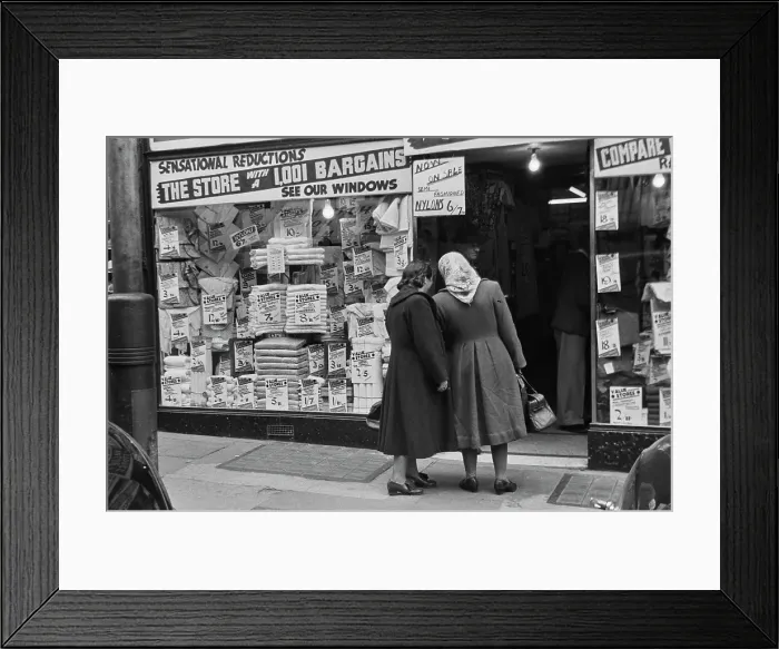 Framed Print : Bargain Store Framed Print : Bargain Store